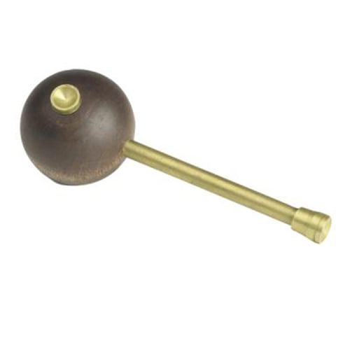 Traditions Ball Starter  <br>  Round Handle Wood/Brass